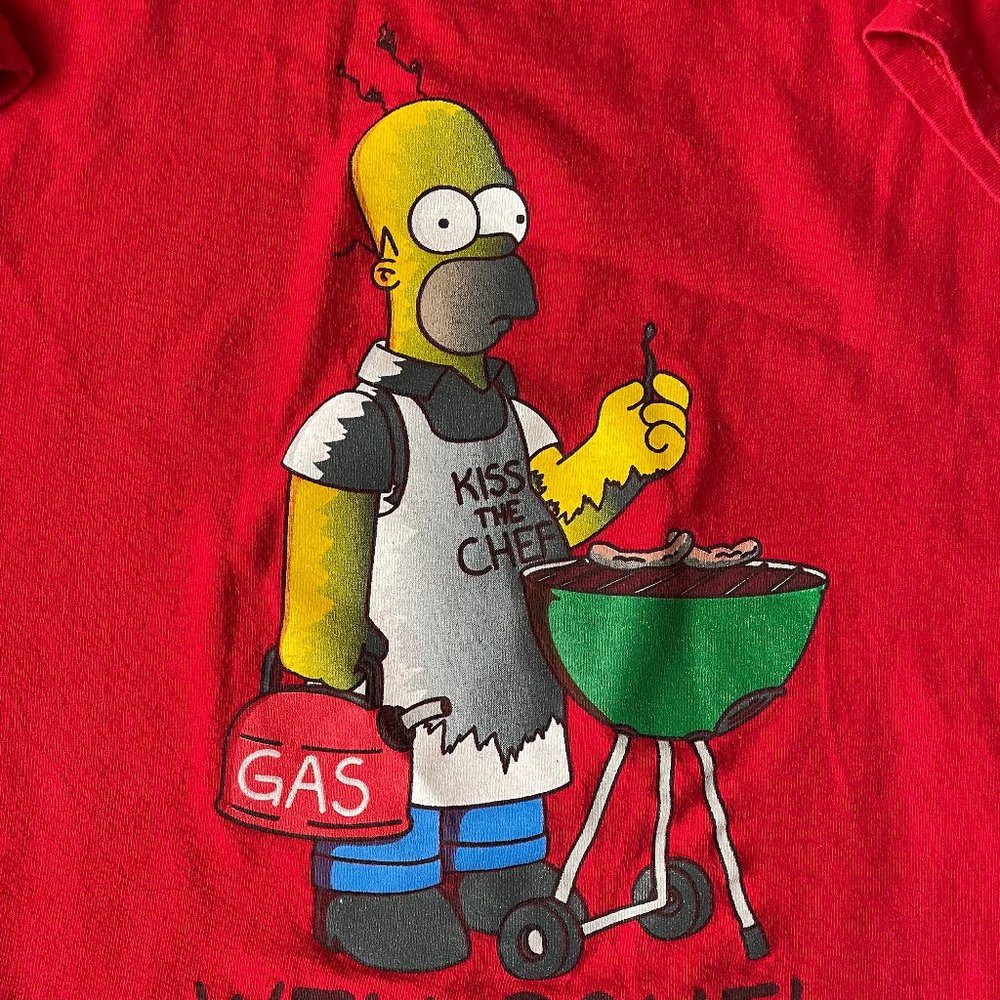 The Simpsons "WELL DONE" Mens XL T-shirt - Picture 2 of 4